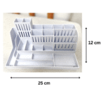 21-Compartment Desktop Organizer, Office Desk Storage Box, Stationery Holder, Makeup Organizer, Craft Storage, Hardware Screws Box, Electronic Components Organizer, School Study Table Organizer, Home Office Desk Organizer, 3D Printed Utility Organizer - Image 2