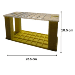 3D Printed Brush Holder Stand, Desk Organizer, Stationery Holder, Office Desk Accessory, Home and Office Organizer, Gift Item for Professionals, Students, Artists, Salons, Corporate Offices, Study Table Organizer - Image 2