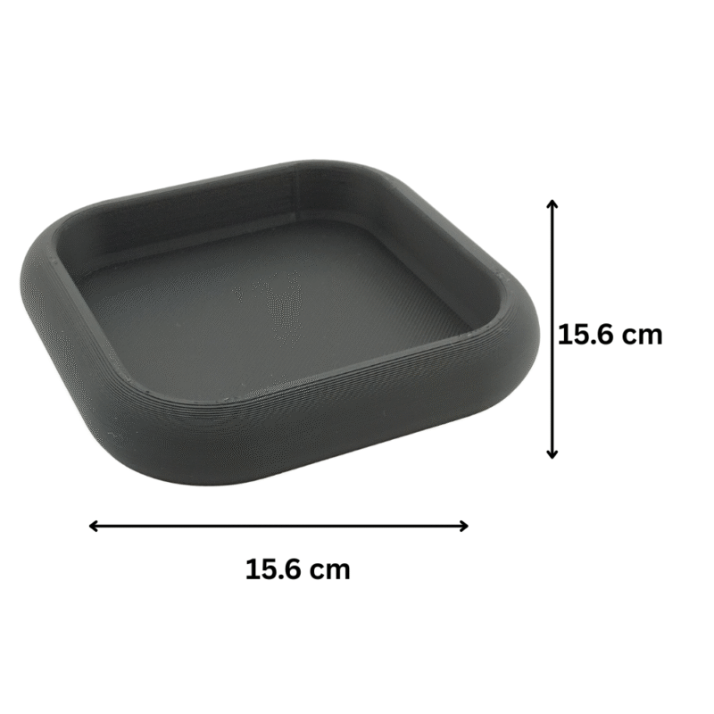 Rounded Design Key Tray, 3D Printed Key Organizer for Home, Office Desk, Entryway, Reception, Hotel, Corporate Office, Workspace, Study Table, Gifting Use - Image 2