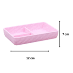 3D Printed Catch All Tray Candy Pasta, Desk Organizer, Home Decor Tray, Snack Holder, Key Coin Tray, Office Table Accessory, Kitchen Counter Organizer, Gifting Item - Image 2