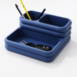 Modern Desk Tray, Office Desk Organizer, 3D Printed Stationery Tray, Tabletop Storage for Office Home Study, Corporate Office Use, IT Office, Startup Workspace, Educational Institute, Gifting