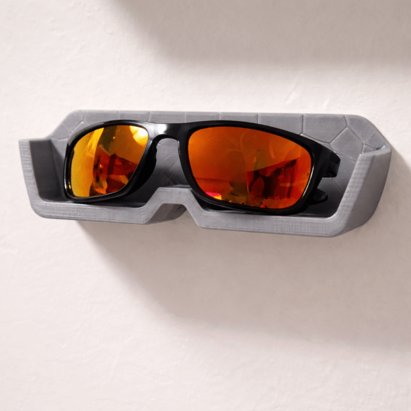 Voronoi Eyeglasses Holder 3D Printed, Spectacle Stand, Desk Glasses Organizer, Office Table Accessory, Home Decor, Optical Shop Display, Corporate Desk Gift, Study Table Organizer, Modern Workspace Storage - Image 3