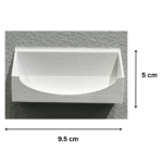 Wall Mounted Business Card Holder, 3D Printed Visiting Card Stand, Office Reception Card Display, Shop Counter Card Holder, Clinic Card Organizer, Showroom Visiting Card Holder, Industrial Office Display - Image 2