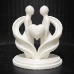 Love at First Sight 3D Printed Couple Statue, Love Decor, Valentine Day Gift, Romantic Home Decor, Table Decor, Shelf Decor, Bedroom Decor, Living Room Decor, Couple Gift, Anniversary Gift, Wedding Gift, Housewarming Gift, Personal Gifting, Home Decor Industry - Image 3