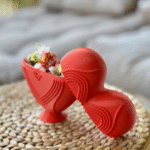 Standing Heart Box 3D Printed Candy Bowl, Wedding Gift, Anniversary Decor, Return Gift, Home Decor, Table Decor, Couple Gift, Valentine Gift