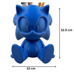 Sonic Pen Holder, Desk Organizer, Office Stationery Holder, Corporate Gift, Study Table Organizer, 3D Printed Pen Stand for Office, Home, School, Institute, Workshop, Gift Item - Image 2