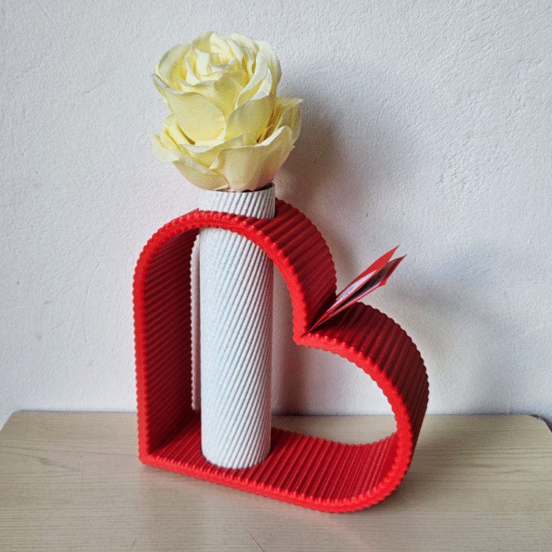 Valentine’s Day 3D Printed Gift, Love Decor Showpiece, Couple Gift, Romantic Home Decor, Anniversary Gift, Bedroom Table Decor, Living Room Decor, Special Occasion Gift - Image 3