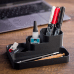 Simply Desk Organizer, 3D Printed Office Table Organizer, Pen Stand, Stationery Holder, Workspace Storage, Home Office Desk Accessory, Corporate Gift, Study Table Organizer