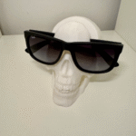Skull Glasses Holder, Sunglasses Stand, Spectacle Organizer, Desk Decor, Office Table Accessory, Home Decor Gift, Studio Decor, Optical Shop Display, 3D Printed Skull Stand - Image 3