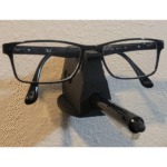 Desktop Glasses Stand and Pen Holder, 3D Printed Desk Organizer, Spectacle Holder, Pen Stand, Office Desk Accessory, Study Table Organizer, Home Office Decor, Corporate Desk Gift, Executive Table Utility