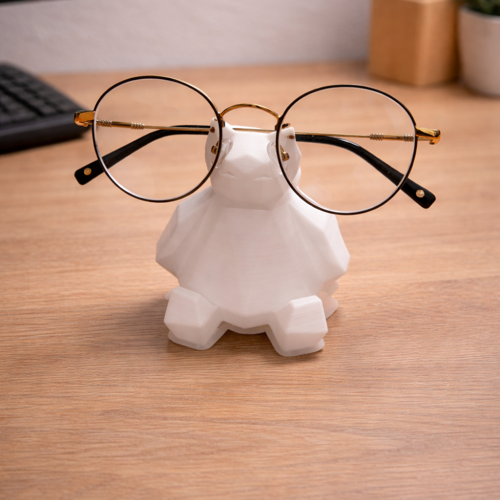 2 Low-Poly Snorlax Glasses Holder, Spectacle Stand, Desk Organizer, Anime Gift, Pokémon Fan Gift, Home Decor, Office Desk Decor, Study Table Accessory, Gift for Kids, Teens & Adults, 3D Printed - Image 1