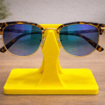 Modern Abstract Glasses Holder, 3D Printed Spectacle Stand, Desk Organizer, Home Decor Accent, Office Table Accessory, Reading Glasses Holder, Sunglasses Stand, Gift for Home Office, Study Room, Reception Desk