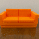 Business Card Sofa Holder, Visiting Card Stand, Office Desk Organizer, Table Display Card Holder, Reception Counter Card Stand, Corporate Desk Decor, 3D Printed Card Holder - Image 3