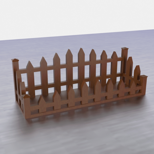 Fence Business Card Holder, Office Desk Card Stand, Professional Visiting Card Display, Workspace Organizer, Corporate Desk Accessory, 3D Printed Card Holder