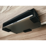 Double Under-Desk Laptop Holder, Dual Laptop Mount for Workspace, Home Office, Corporate Office, IT Office, Study Table, Workstation, 3D Printed Desk Organizer