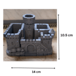 3D Printed Pen Brush Holder, Desk Organizer for Office, School, College, Art Studio, Corporate Desk, Home Office, Gift Item, Utility Desk Accessory - Image 2