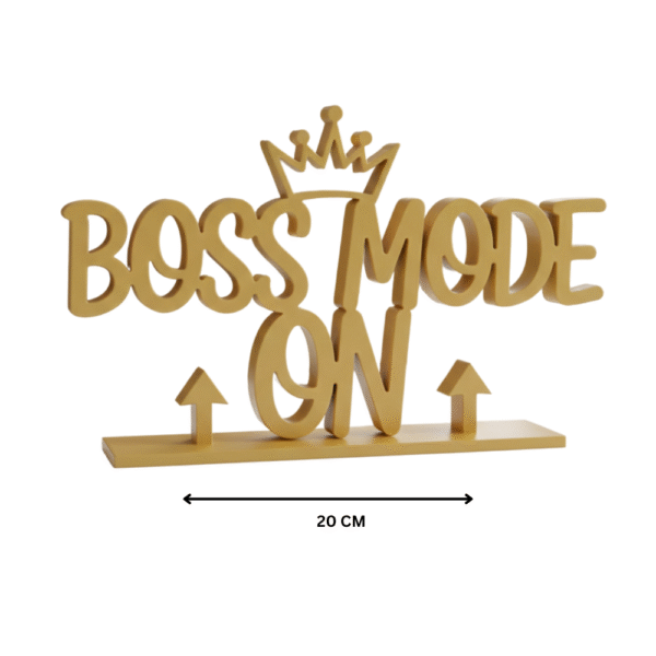 boss mode on