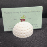 Golf Ball Business Card Holder, Office Desk Organizer, Visiting Card Stand, Corporate Desk Accessory, Golf Lover Gift, Executive Table Decor, Reception Desk Use, Office Use, Home Office, 3D Printed