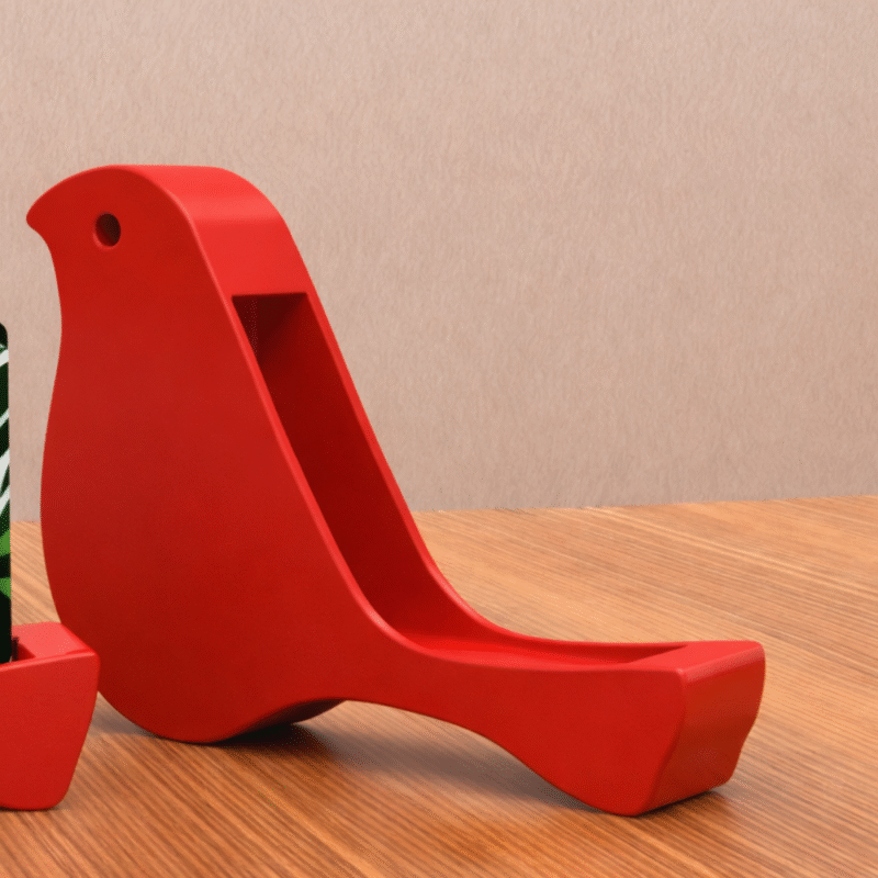 Birdie Business Card Holder, 3D Printed Office Desk Organizer, Visiting Card Stand for Office Desk, Reception Counter, Home Office, Corporate Desk, Startup Workspace, Gift for Professionals - Image 3