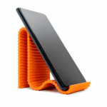 3D Printed Desk Phone Stand, Mobile Holder for Office Desk, Study Table, Home Office, Video Calls, Online Classes, Content Creation, Corporate Office, IT Office, Educational Use