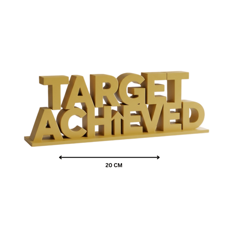 Target Achieved