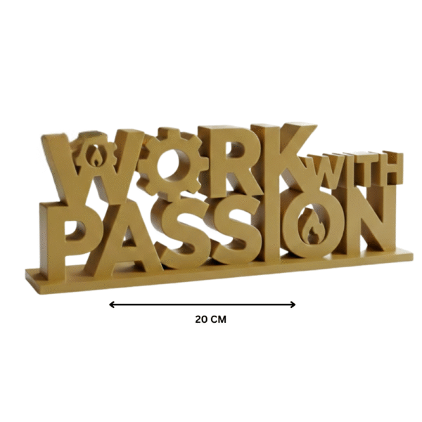 work with passion