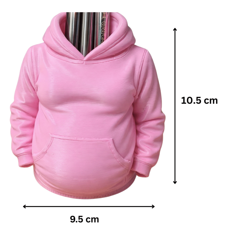 Pregnant Hoodie Pen Pot, 3D Printed Desk Organizer, Pregnancy Gift, Doctor Clinic Decor, Maternity Office Accessory, Baby Shower Gift, Nurse Desk Holder, Hospital Table Organizer, Gynecologist Gift, New Mom Desk Decor - Image 2