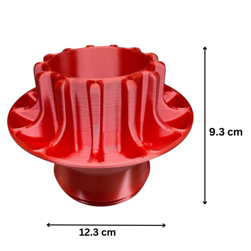 F1 Wheel Nut Replica Pen Holder, Desk Organizer, Formula Racing Table Decor, Motorsport Office Accessory, Car Racing Gift, 3D Printed Desktop Stand, Home Office Storage, Study Table Holder - Image 2