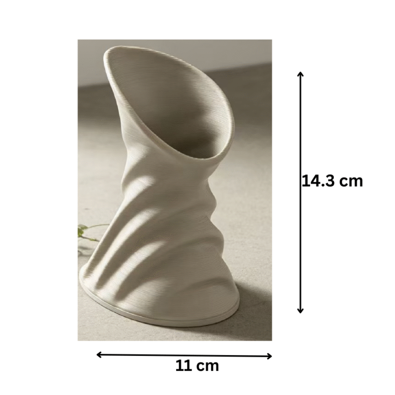 Calla Lily Abstract Pen Container, Office Desk Organizer, Corporate Gift, Employee Welcome Gift, Business Desk Decor, Study Table Holder, 3D Printed Flower Vase Pen Stand - Image 2