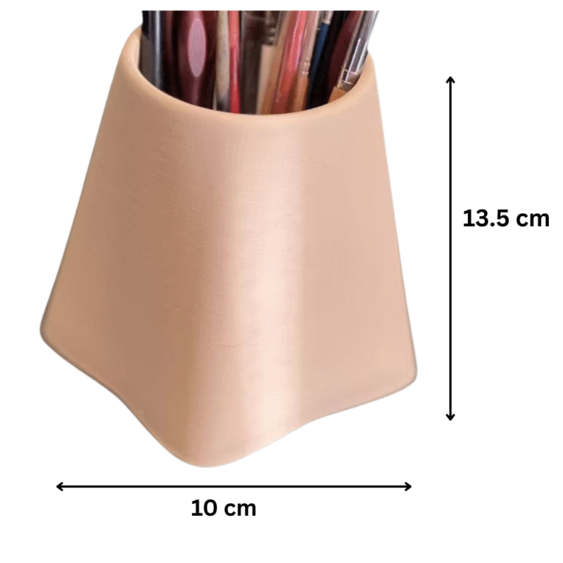 Volcano Shaped Pen Holder, Desk Organizer, Office Stationery Holder, Study Table Accessory, Corporate Desk Gift, Educational Gift, Engineer Gift, Teacher Gift, Student Gift, Home Office Organizer, 3D Printed Pen Stand - Image 2