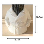 Trench Coat Pen Holder – 3D Printed Office Desk Organizer, Corporate Gift, Executive Table Stand, Employee Welcome Gift, IT Office, Factory Office, Startup, Training Center, Business Desk Decor - Image 2