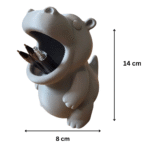 Hippo Pen Pot – 3D Printed Desk Organizer for Office, Home, School, Corporate, Startup, IT, Industrial, Hospital, Bank, Reception, Study Table, Workstation, Front Desk, Gift Purpose - Image 2