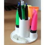 3D Printed Pen Organizer for Office Desk, Study Table, Home Workspace, Corporate Office, IT Office, School, College, Startup, Reception Desk, Work From Home, Executive Desk - Image 3