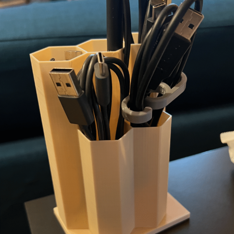 3D Printed Pen Holder for Office, Home, Study Table, Corporate Desk, School, College, Industrial Office, Startup Workspace, Gifting, Daily Use, Desk Organization - Image 3
