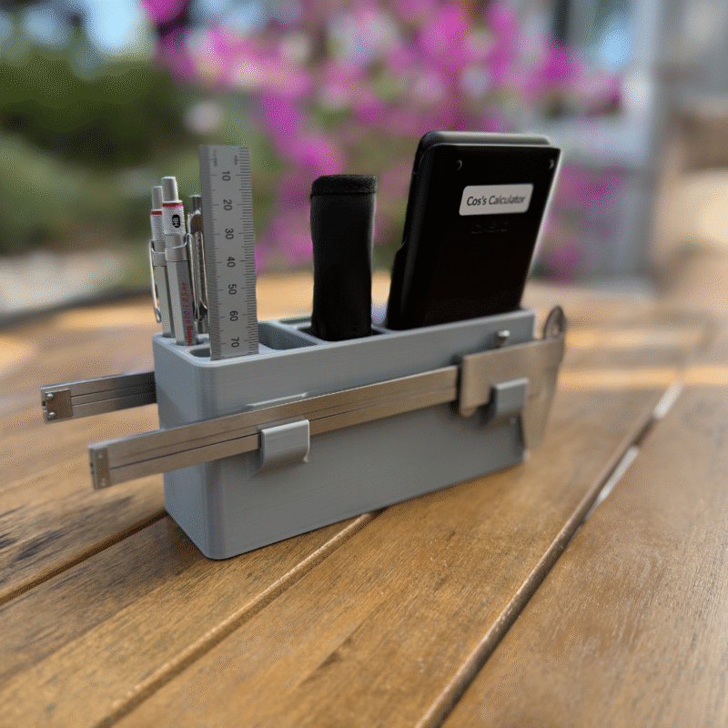 3D Printed Desk Tool Organizer for Office, Workshop, Home, School, Electronics Lab, Industrial Desk, Study Table, Corporate Desk, Engineers, Students - Image 3