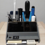3D Printed Desk Organizer, Office Desk Organizer, Home Desk Organizer, Study Table Organizer, Pen Stand, Stationery Holder, Table Organizer for Office, Home, Students, Professionals, Work From Home Setup - Image 3