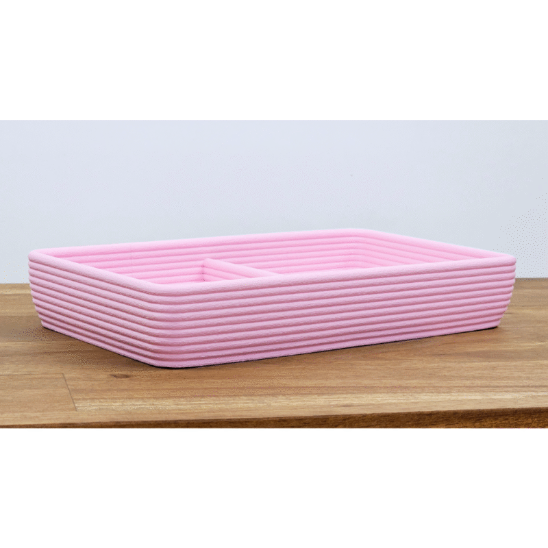 3D Printed Catch All Tray Candy Pasta, Desk Organizer, Home Decor Tray, Snack Holder, Key Coin Tray, Office Table Accessory, Kitchen Counter Organizer, Gifting Item - Image 3