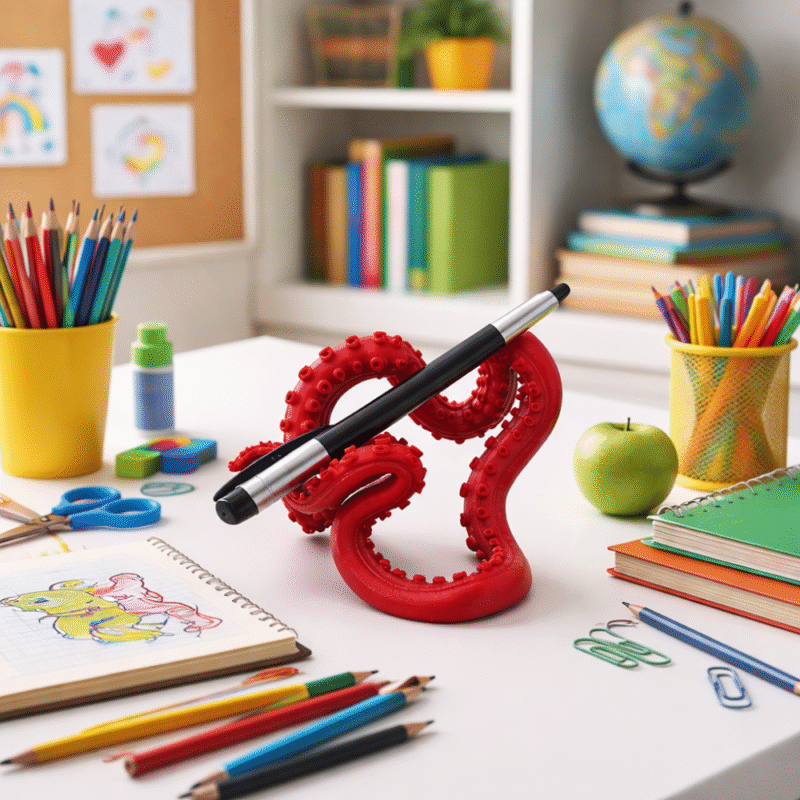 3D Printed Pen Stand Holder, Desk Organizer, Office Table Storage, Study Table Accessory, Workspace Organizer, Corporate Office Decor, Home Office Use - Image 4