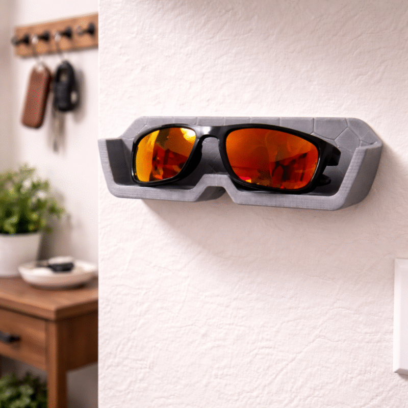 Voronoi Eyeglasses Holder 3D Printed, Spectacle Stand, Desk Glasses Organizer, Office Table Accessory, Home Decor, Optical Shop Display, Corporate Desk Gift, Study Table Organizer, Modern Workspace Storage - Image 4