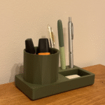 Modern Desk Organizer, Office Desk Storage, Work From Home Accessory, Study Table Organizer, Corporate Office Use, Home Office Decor, Manager Gift, Employee Gift, 3D Printed Desk Organizer