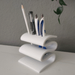 Simple Modern 3D Printed Pen Holder for Office Desk, Study Table, Home Workspace, Corporate Office, School, College, Gift Item - Image 4