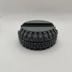 Rugged Tire Business Card Holder, Phone Stand, Desk Organizer, Office Desk Accessory, Automobile Gift, Corporate Gift, Promotional Gift, Industrial Gift, Car Lover Gift, Engineer Gift, Garage Desk Decor, Workshop Desk Stand, Reception Desk Holder, 3D Printed Desk Stand - Image 3