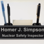 Personalized 3D Printed Name Plate & Business Card Holder, Office Desk Name Display, Reception Counter Name Stand, Study Table Organizer, Home Office Decor, Corporate Desk Accessory, Startup Office Gift, Professional Workspace Display - Image 3