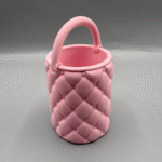 Aesthetic Quilted Desk Organizer Brush Holder, 3D Printed Makeup Brush Stand, Pen Holder for Office Desk, Study Table Organizer, Artist Brush Storage, Home Office Decor, Gift for Students, Professionals, Salons, Studios - Image 3