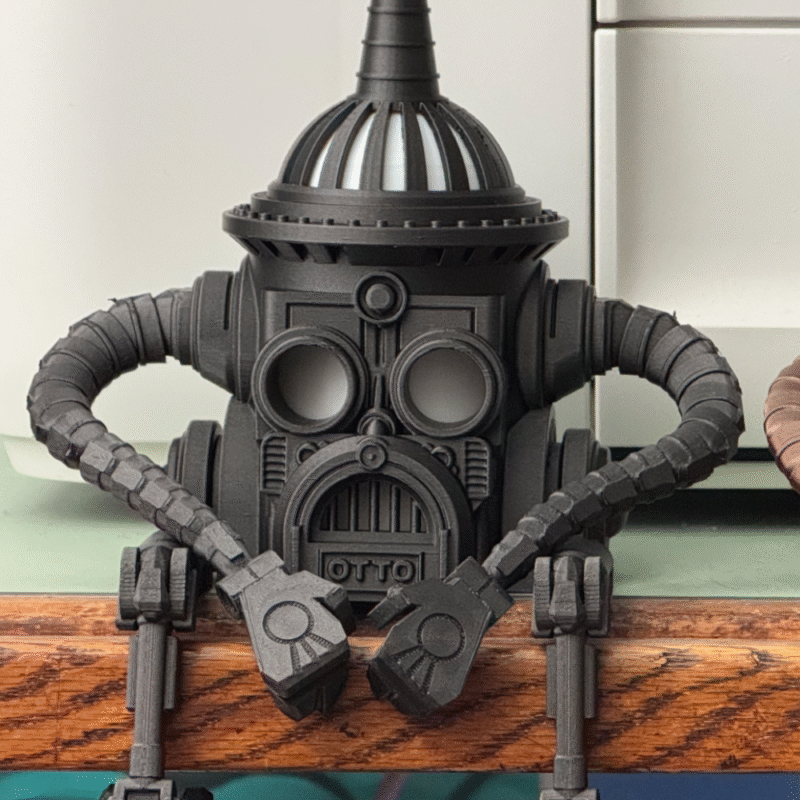 Big Otto Desk Organizer, 3D Printed Office Desk Organizer, Pen Stand, Stationery Holder, Study Table Organizer, Work From Home Desk Storage, Corporate Gift, Office Use, Home Use, School Use - Image 3