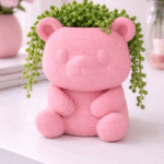 Bear Buddy Pen Holder, 3D Printed Pencil Stand, Cute Desk Organizer for Office, Study Table, Kids Room, Home Office, Corporate Desk Gift, School & College Use - Image 3