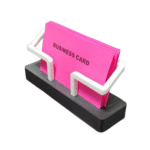 EdgeStand – Modern 3D Printed Business Card Holder, Office Desk Organizer, Visiting Card Stand, Reception Counter Display, Corporate Desk Accessory for IT Offices, Startups, Professionals - Image 3