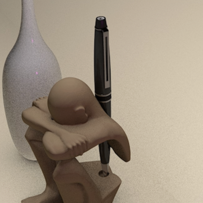 3D Printed Pen and Mobile Holder Desk Organizer for Office, Home, Corporate, Study Table, Workstation, Industrial Desk, Reception, Gift and Home Decor - Image 3