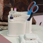 Minimal Wave Office Organizer – 3D Printed Desk Organizer for Corporate Gifting, Employee Welcome Kits, Office Accessories, Study Table, Workstation, Home Office, IT Office, School, College, Business Desk, Reception Desk, Executive Table - Image 3