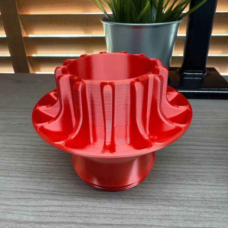 F1 Wheel Nut Replica Pen Holder, Desk Organizer, Formula Racing Table Decor, Motorsport Office Accessory, Car Racing Gift, 3D Printed Desktop Stand, Home Office Storage, Study Table Holder - Image 3